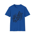 Faith & Butterflies Gildan 64000 T-Shirt | Christian Cross Shirt | The Design Vault