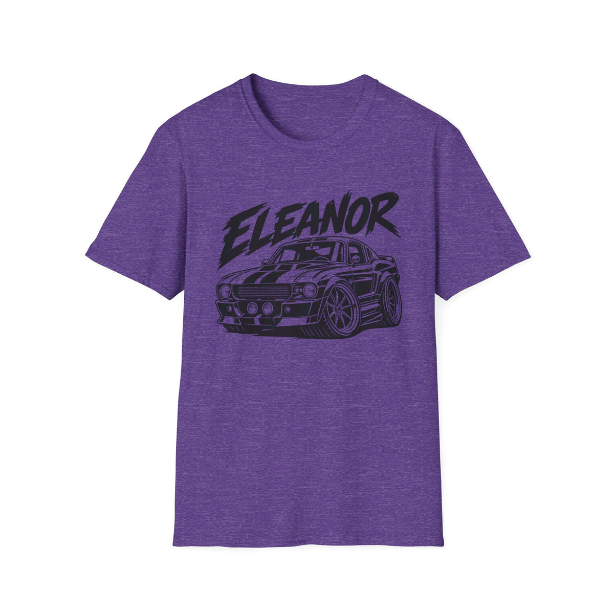 Eleanor Muscle Car Gildan 64000 T-Shirt | Classic Car Graphic Tee | The Design Vault