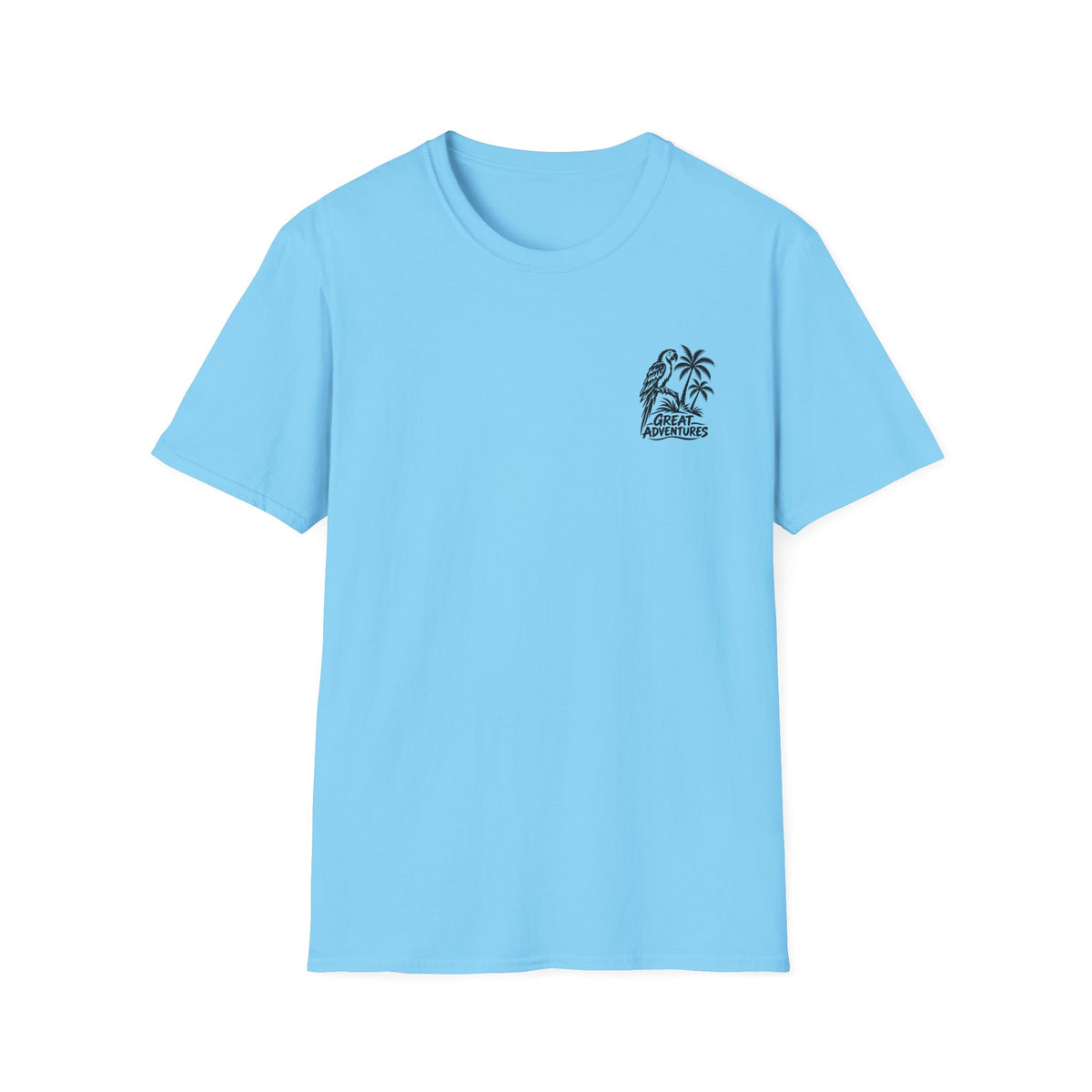 Life Was Made For Great Adventures Gildan 64000 T-Shirt