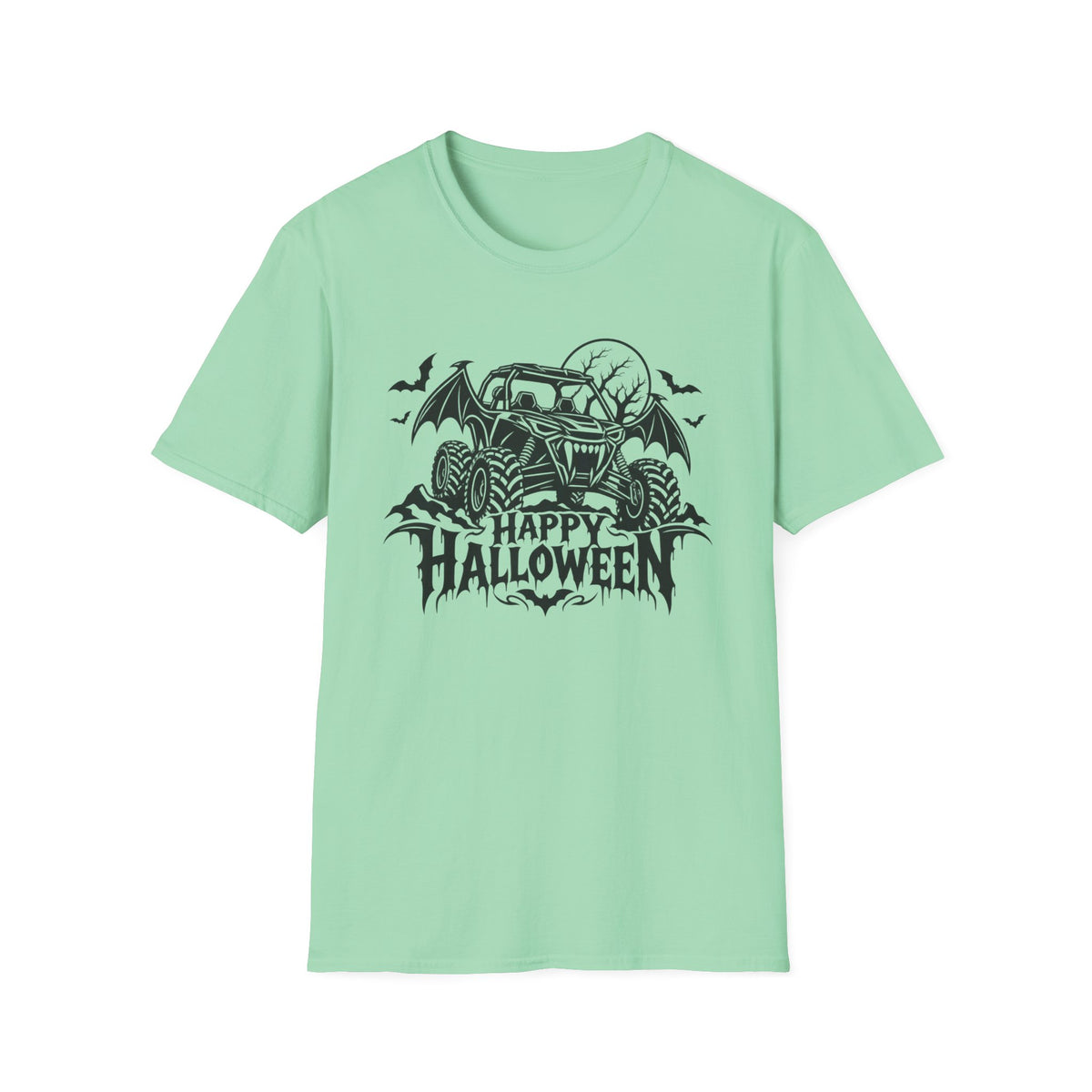 Happy Halloween UTV Gildan 64000 T-Shirt | Spooky Off-Road Shirt | The Design Vault