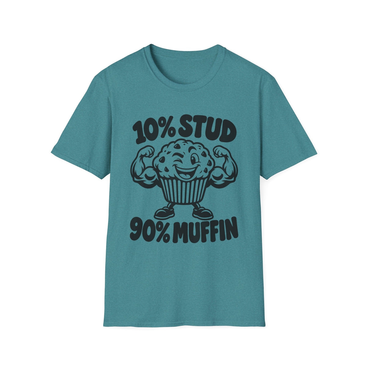 10% Stud 90% Muffin Gildan 64000 Graphic Tee