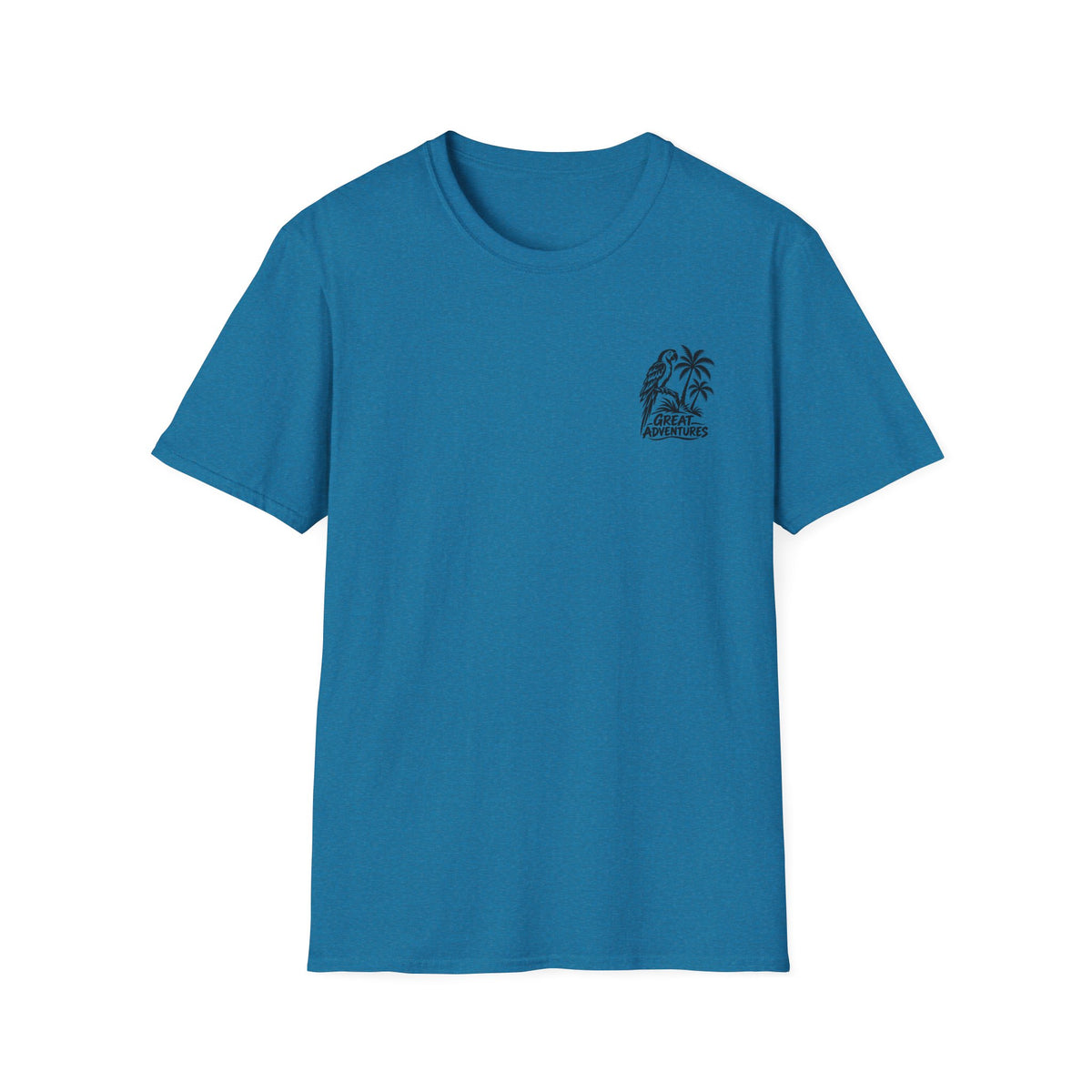 Life Was Made For Great Adventures Gildan 64000 T-Shirt