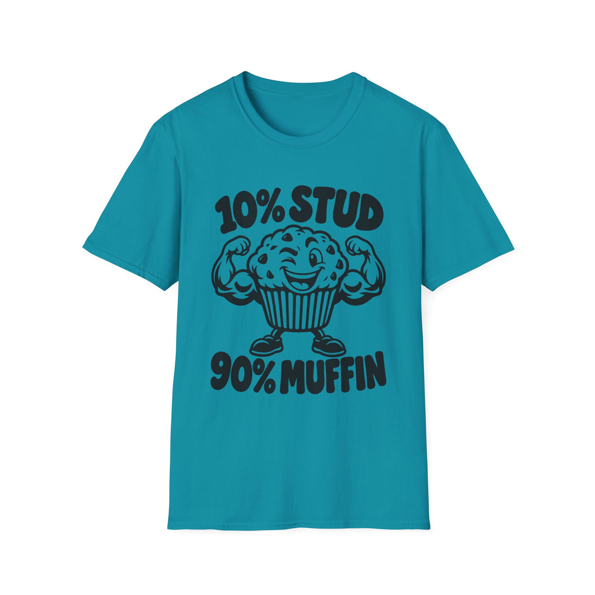 10% Stud 90% Muffin Gildan 64000 Graphic Tee