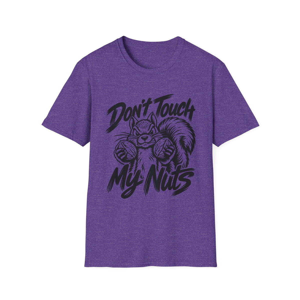 Don't Touch My Nuts Funny Squirrel T-Shirt | The Design Vault