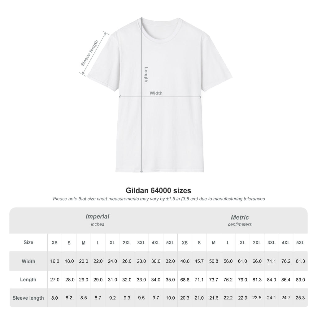 Life Was Made For Great Adventures Gildan 64000 T-Shirt