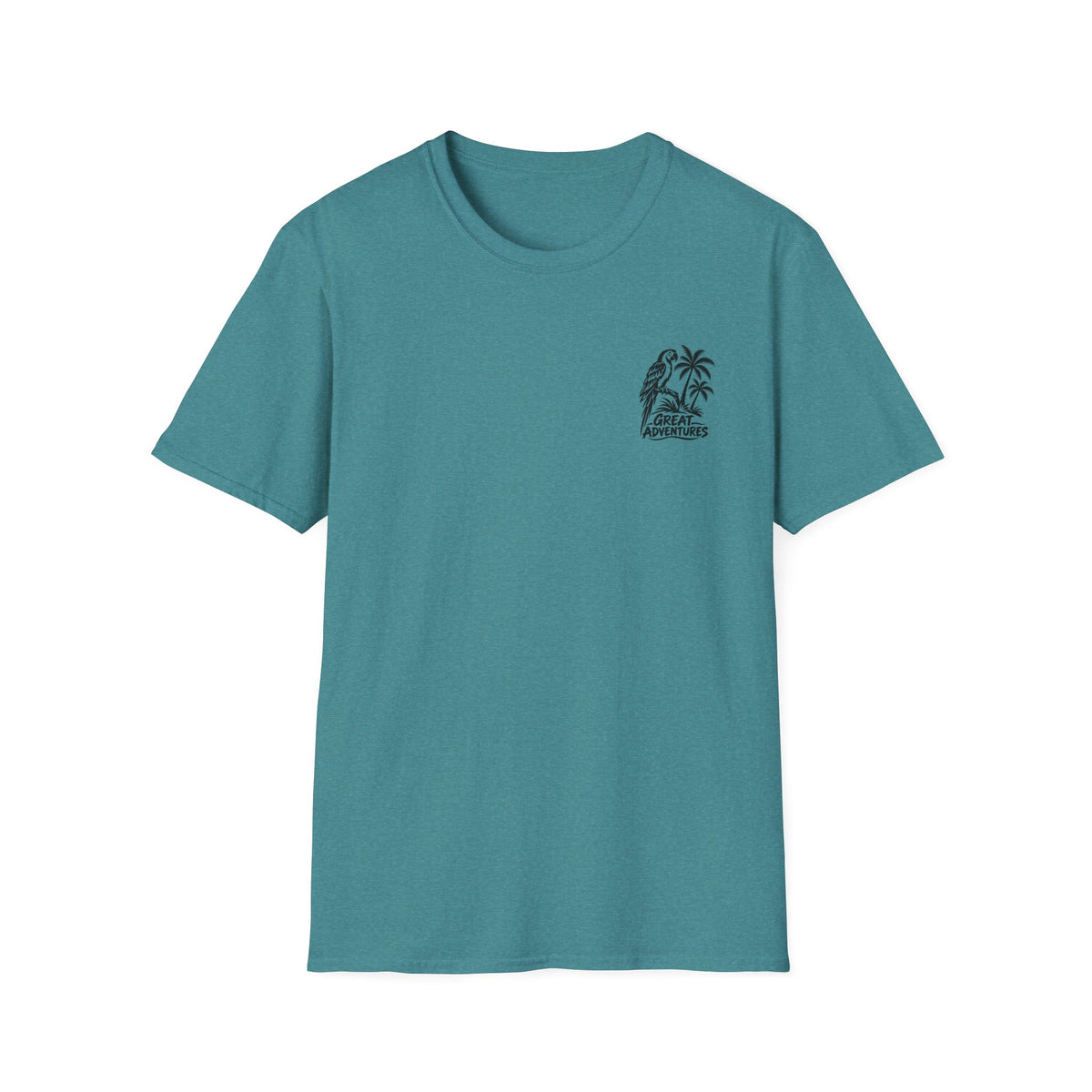 Life Was Made For Great Adventures Gildan 64000 T-Shirt