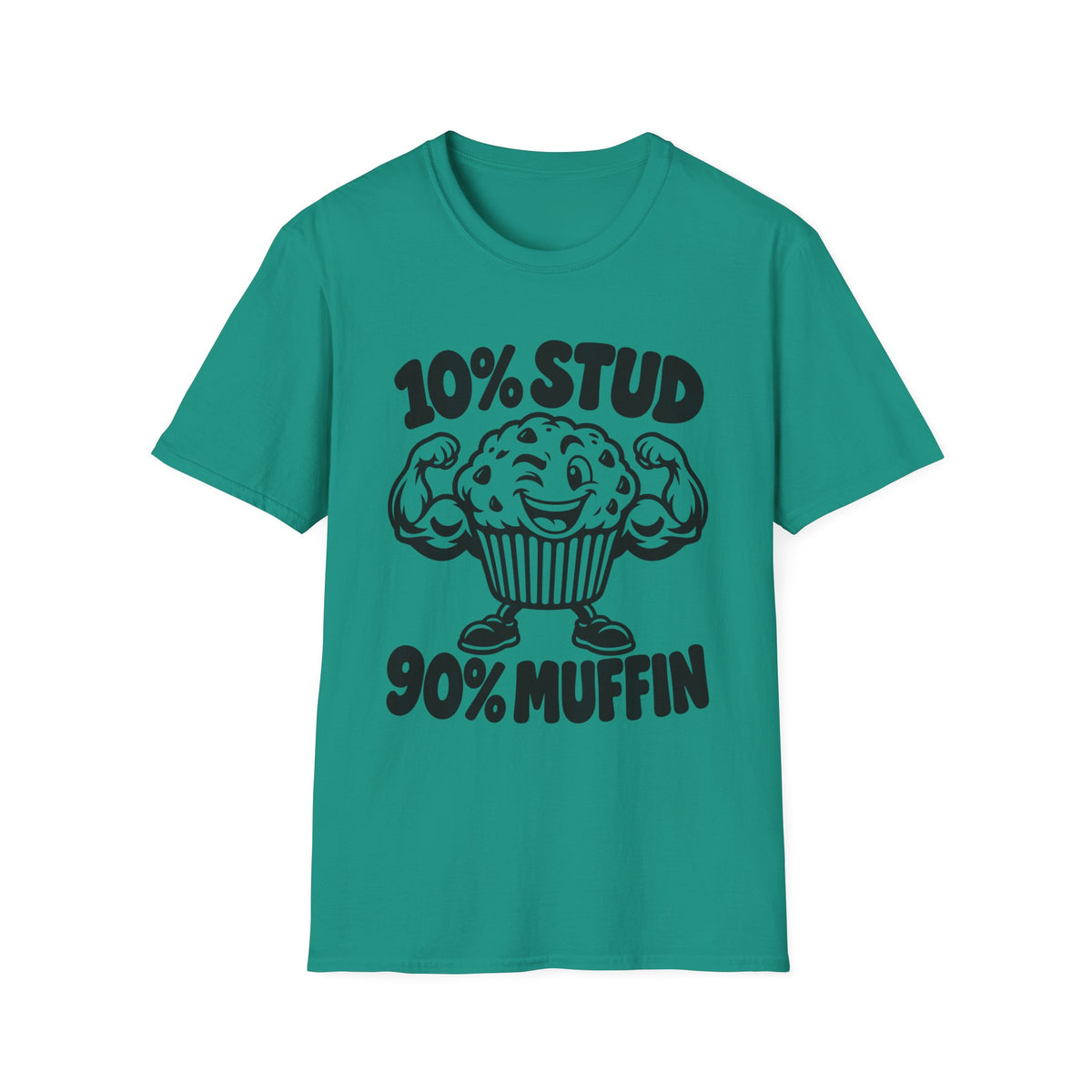 10% Stud 90% Muffin Gildan 64000 Graphic Tee