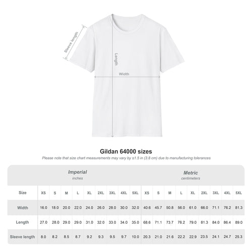 Rose Vine Wooden Cross Gildan 64000 T-Shirt | Floral Christian Cross Tee