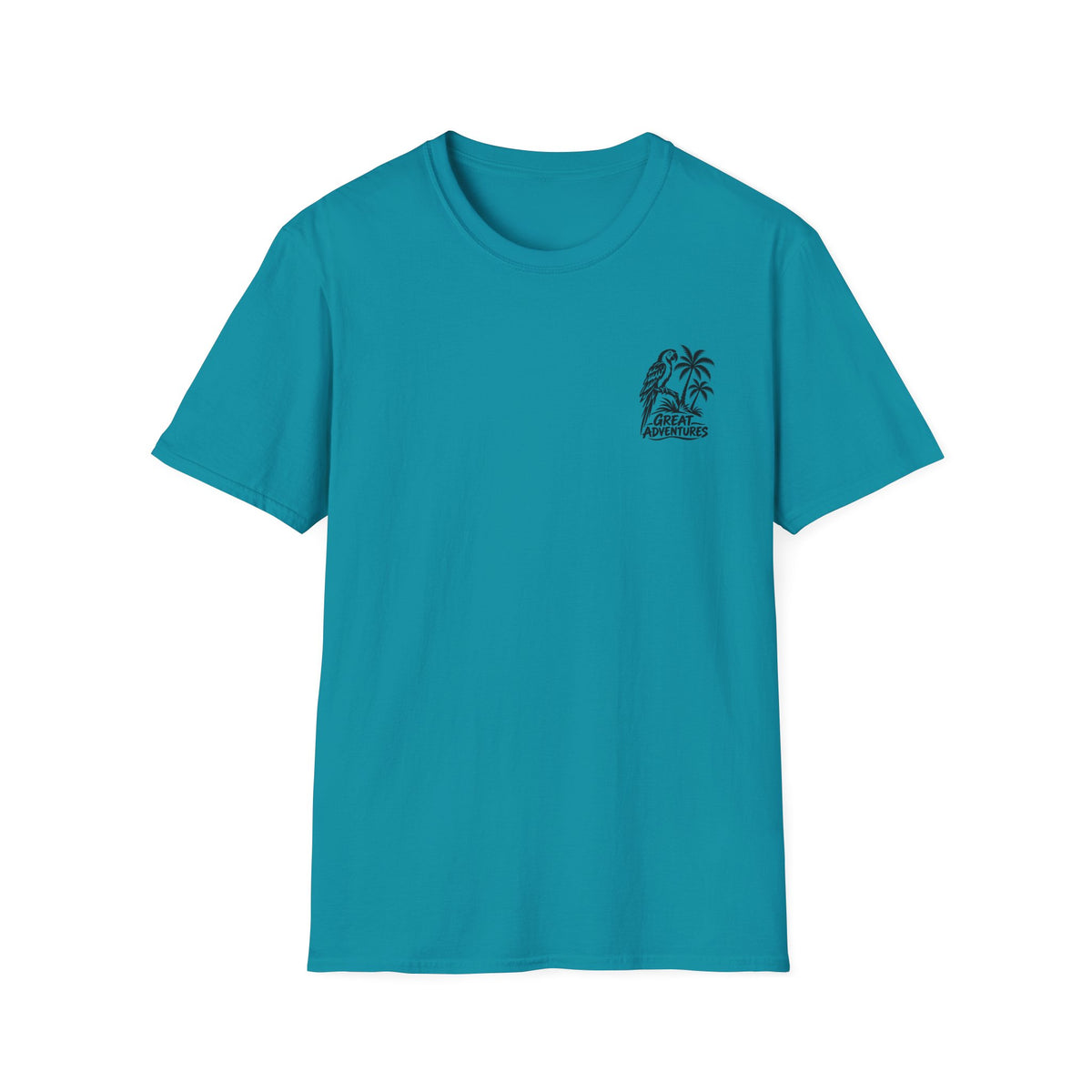 Life Was Made For Great Adventures Gildan 64000 T-Shirt
