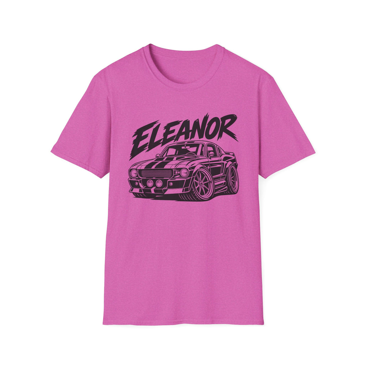 Eleanor Muscle Car Gildan 64000 T-Shirt | Classic Car Graphic Tee | The Design Vault