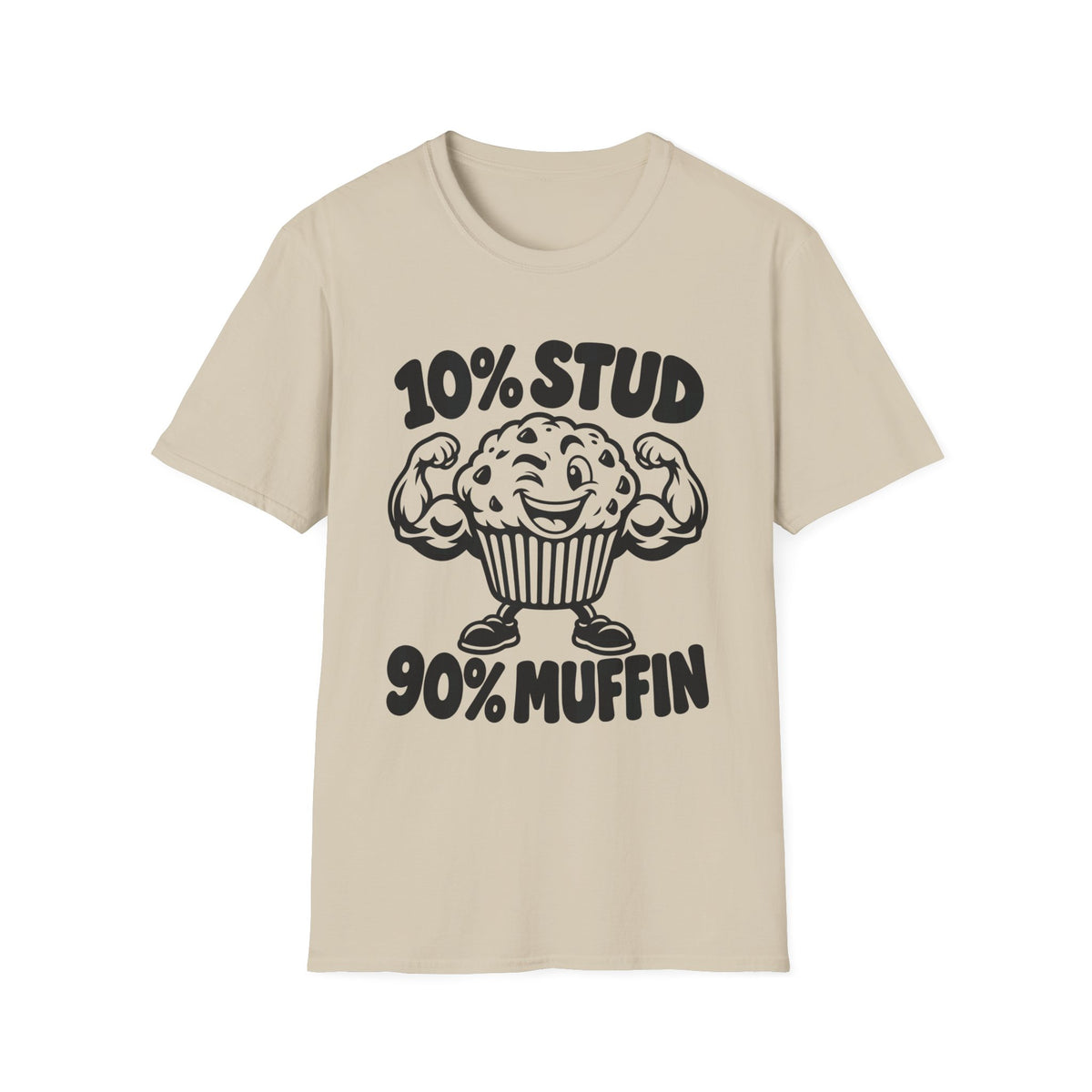 10% Stud 90% Muffin Gildan 64000 Graphic Tee