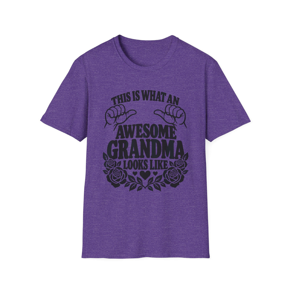 This Is What an Awesome Grandma Looks Like Gildan 64000 T-Shirt | The Design Vault