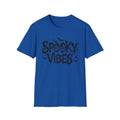 Spooky Vibes T-Shirt | Halloween bats, dripping horror lettering