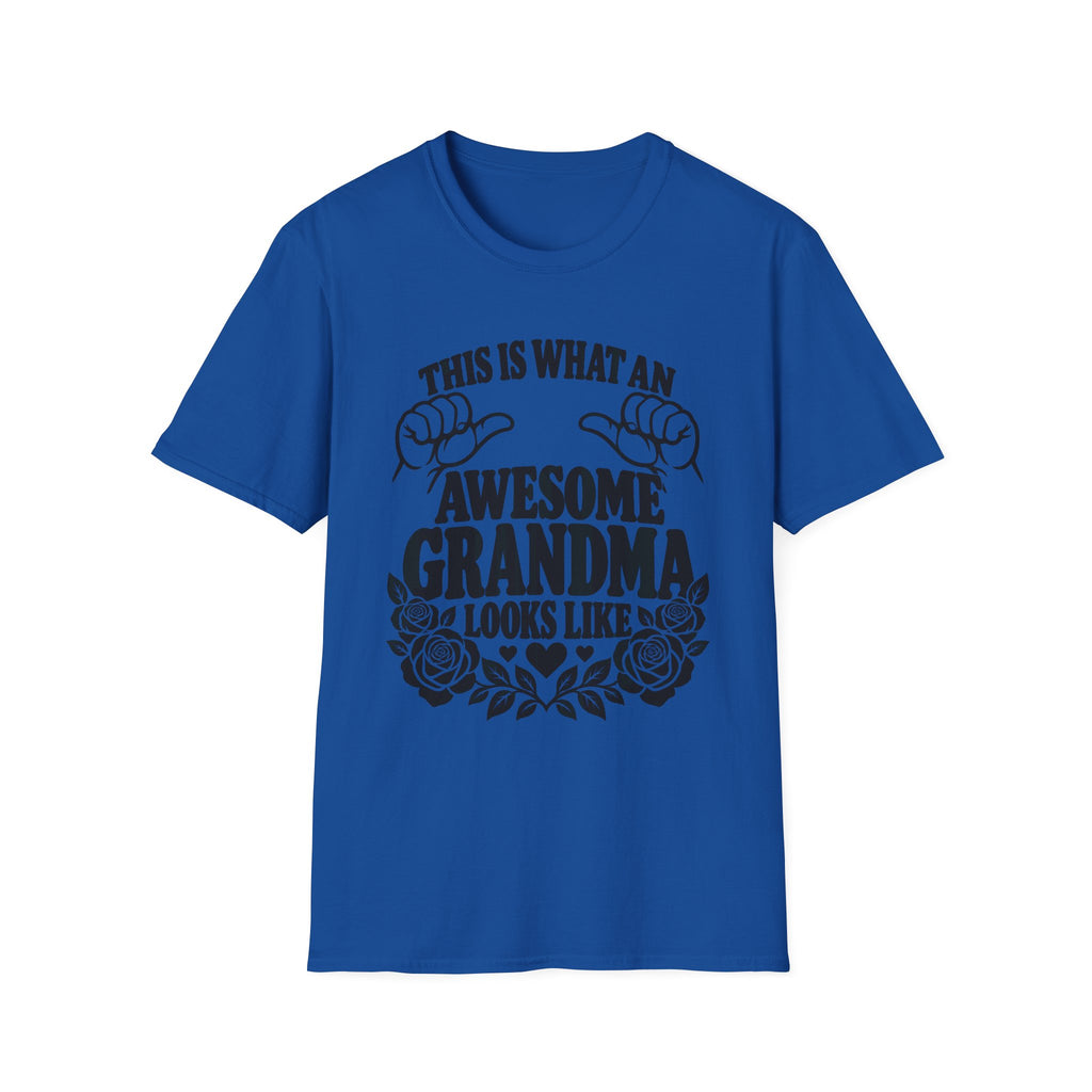 This Is What an Awesome Grandma Looks Like Gildan 64000 T-Shirt | The Design Vault