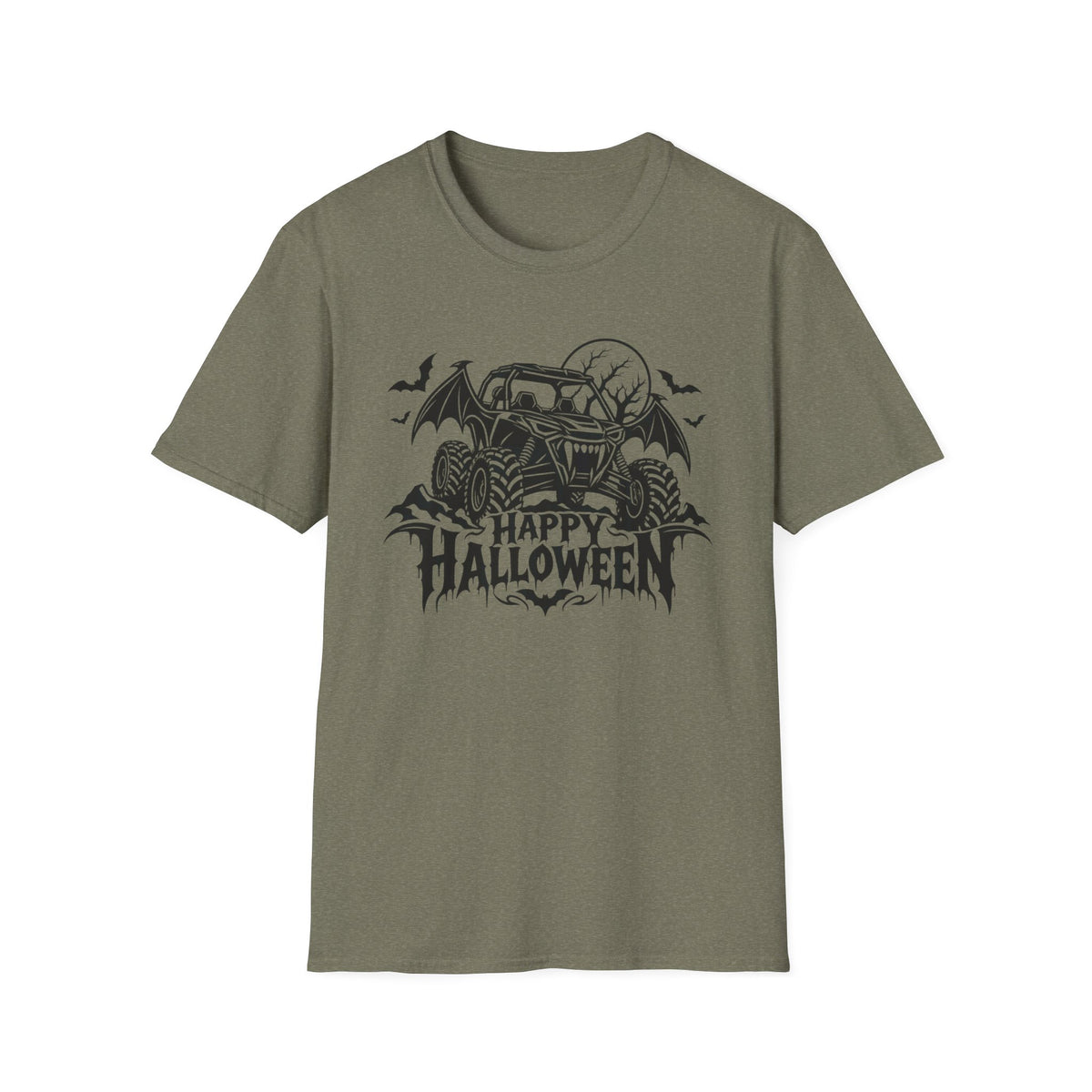 Happy Halloween UTV Gildan 64000 T-Shirt | Spooky Off-Road Shirt | The Design Vault